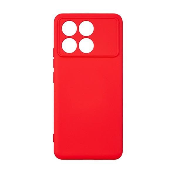Beline Silikone Etui til Xiaomi Poco F6 Pro Rød