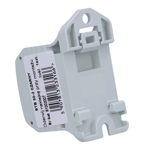Gevindskinneforbindelse simblok STB 50-2 - Al/Cu, 87320, sort