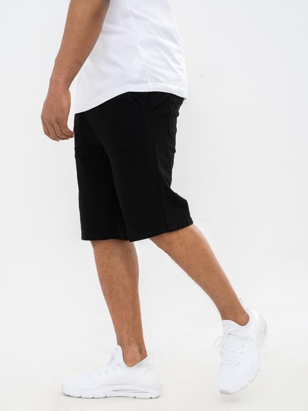 Herreshorts i sort med UrbanCity UC-logo, L