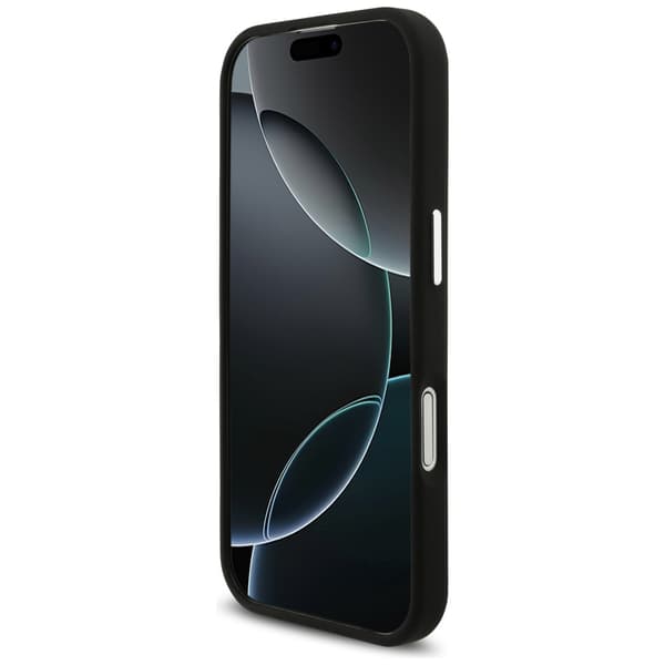 AMG Silikone Oversize Rhombs MagSafe-etui til iPhone 17 Sort