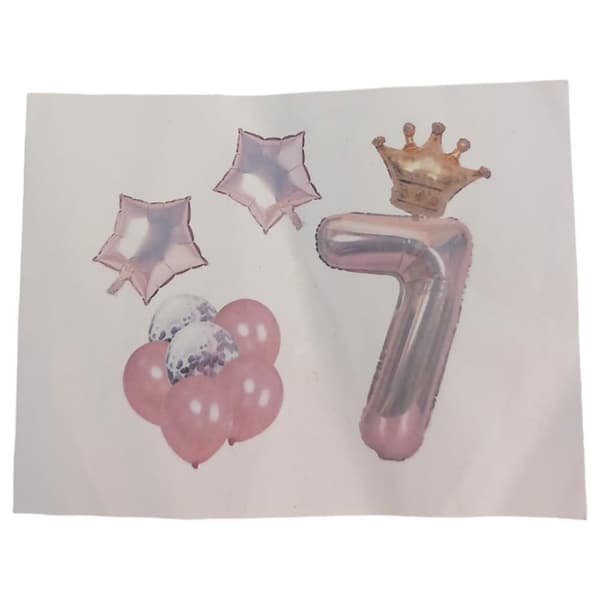 7-årsdagsballongset