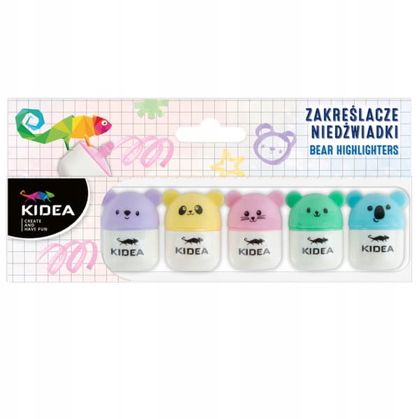 BJØRNEMIDDEL 5 FARVER KIDEA 5960