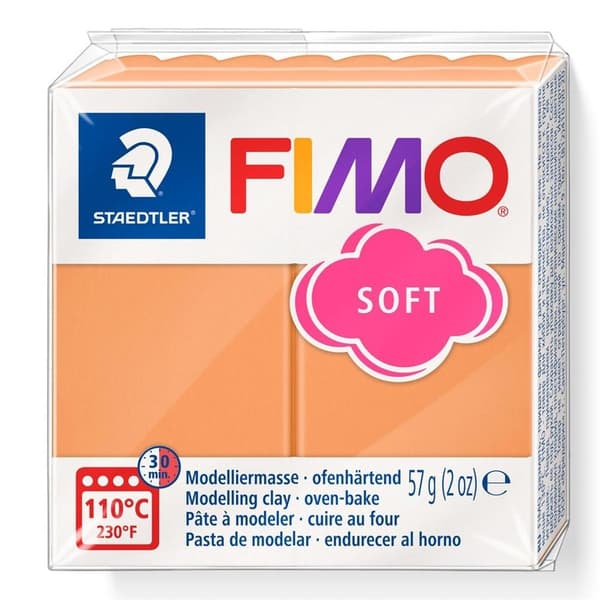 Fimo härdande massa 57g papayasorbet