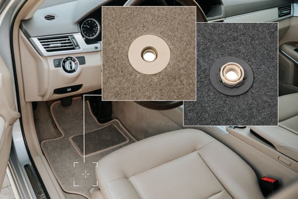 Velourmåtter til: Citroën C3 II hatchback (2009-2016) beige