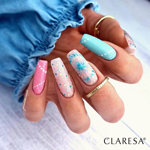 Claresa Top No Wipe Glitter Sølv 5g