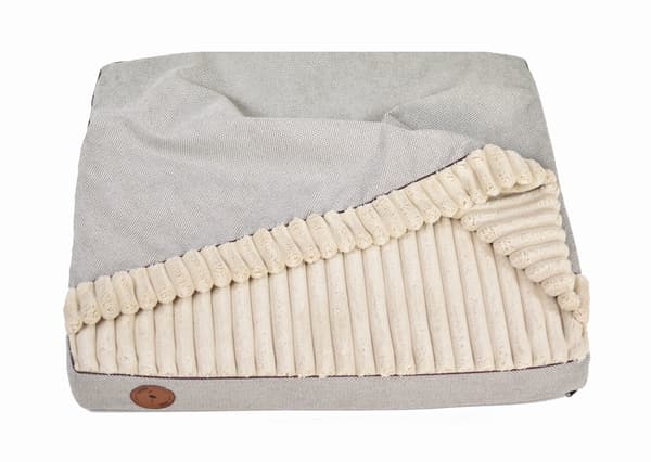 Luna ortopædisk beige S - 55 x 45 x 8 cm