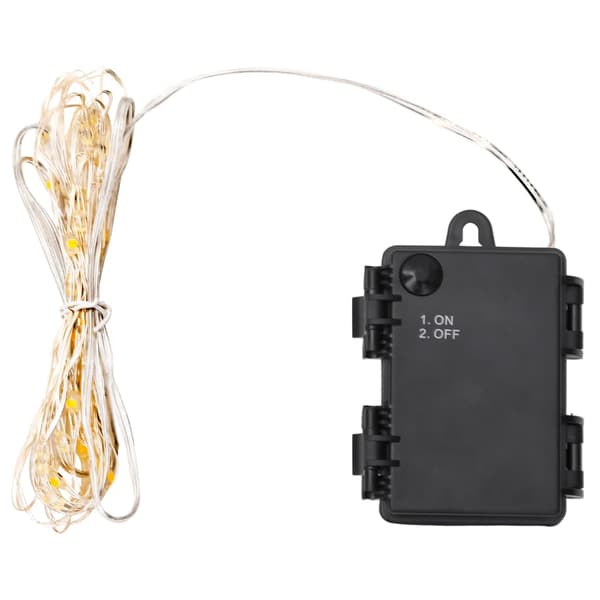 vidaXL 66 LED-valosarja puhaltimella, 660 cm