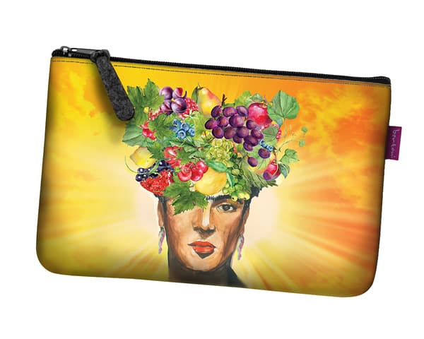 Lomme til kosmetik i antracit FRUCTA