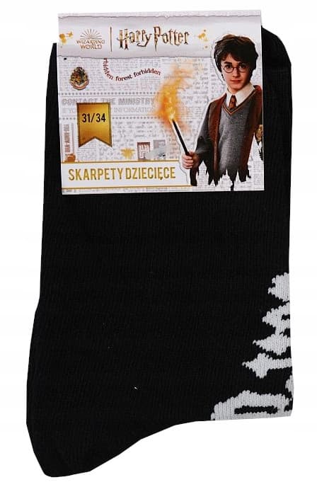 Harry Potter drengestrømper eventyr sorte 23/26