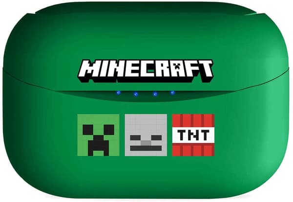 OTL Technologies Minecraft TWS Gröna Hörlurar