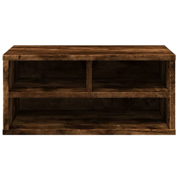 vidaXL printerstativ røget eg 49x40x22,5 cm