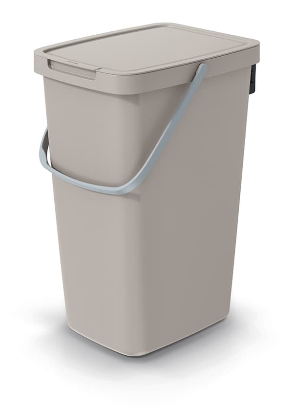 SYSTEMA Q COLLECT 20L affaldsspand | Lysebrun