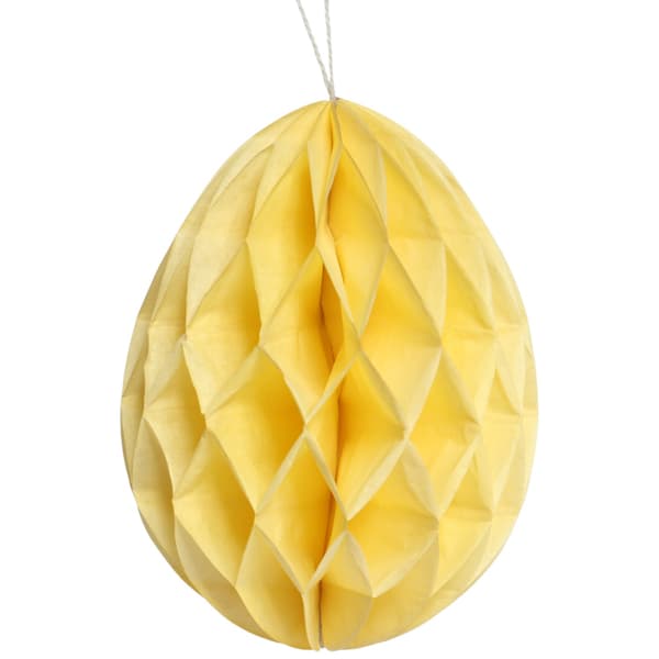 Dekorative farvede papirpaske-påskeegg 4 stk.