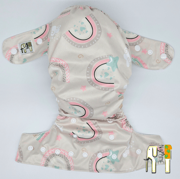 NappiMe COOLMAX RAINBOW POCKET Vaskbare bleer