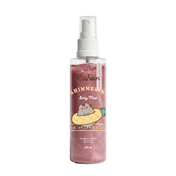 Pusheen glitrende bodyspray roseguld 150 ml