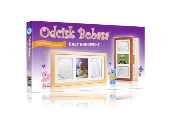 Babytryckset - Trippel vit lerram