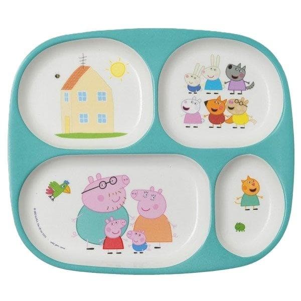 Peppa Pig Delad Tallrik