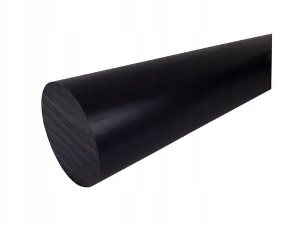 Polyamidstångsrulle 150x1000mm PA6+MoS2 svart
