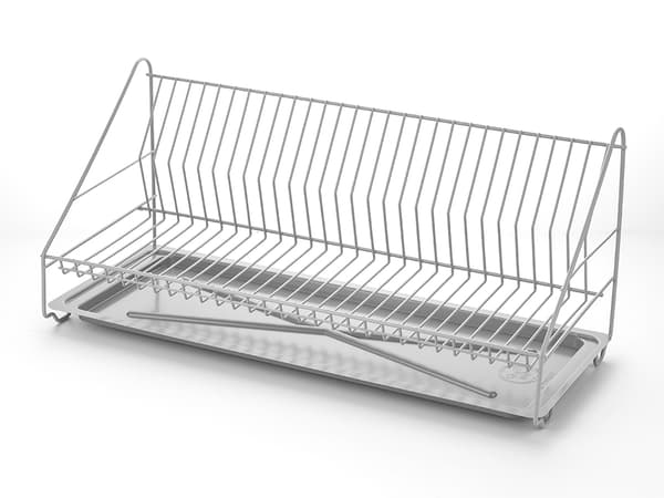 DISKTORKMASKIN 60 MED SILVERSTÅENDE STATIV - MET
