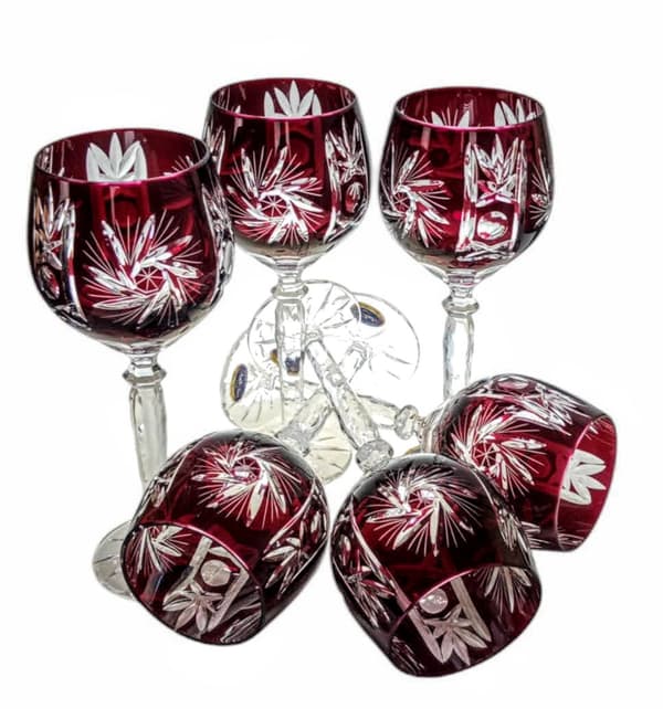Ruby Crystal vinglas 280ml olivenkværn