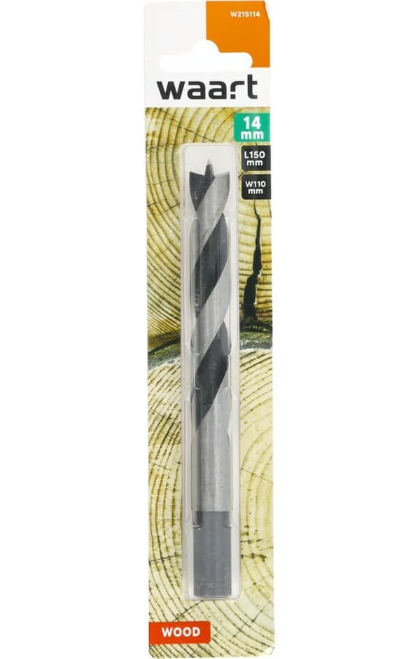 Träborr 14,0 mm, slipad