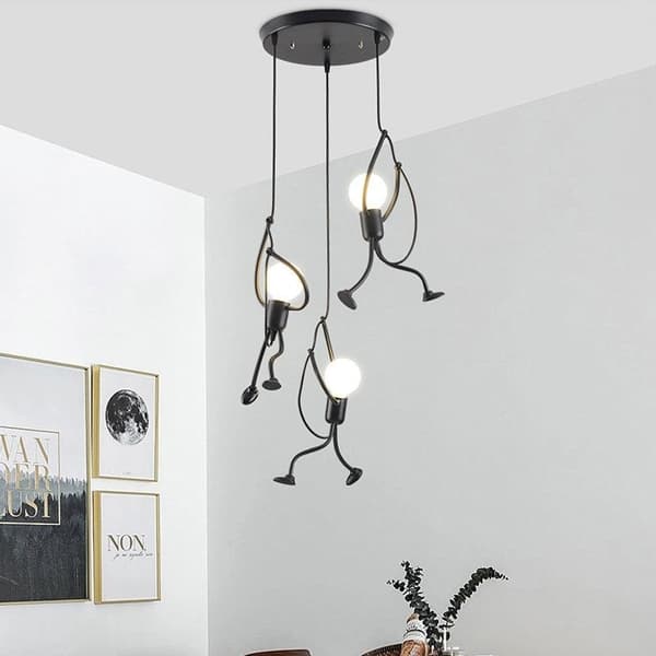 TRIPLE LOFTHÆNGELAMPE MODERNE LOFT HUMANOID