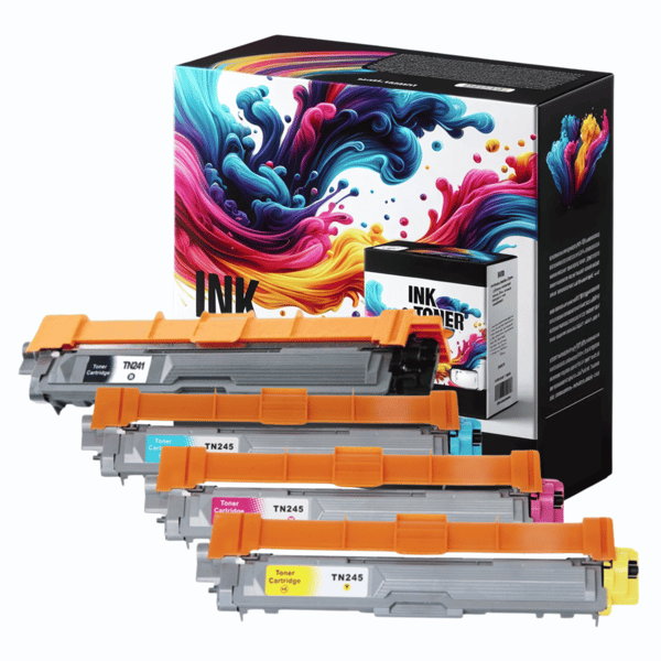 4x toner til Brother GP-B245CMYK