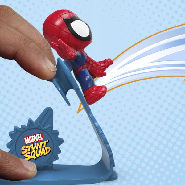 Hasbro Stunt Squad Spider-Man vs Green Goblin actionfigurer