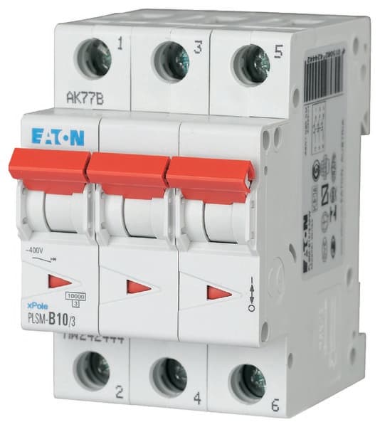 3-polig överströmsbrytare plsm-C10/3-MW