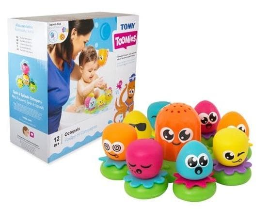 Blækspruttesjov i badekarret TOMY