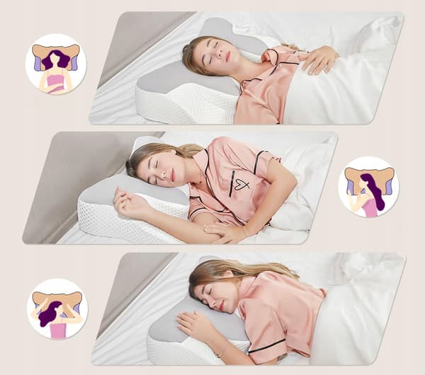 Donama ortopedisk nackkudde, memoryskum, ergonomisk