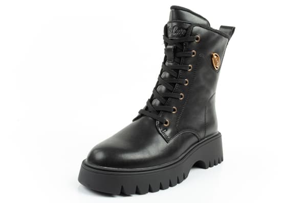 Lee Cooper Læder Sort [LCJ-25-01-3748L] år. 40