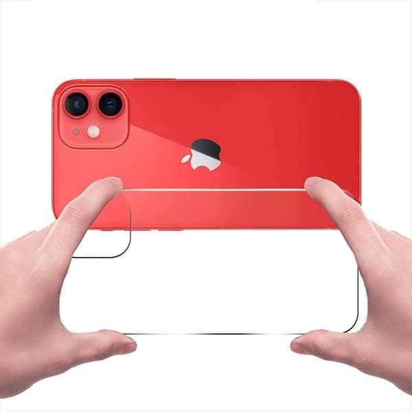 Härdat glas för baksidan av iPhone 12 Mini