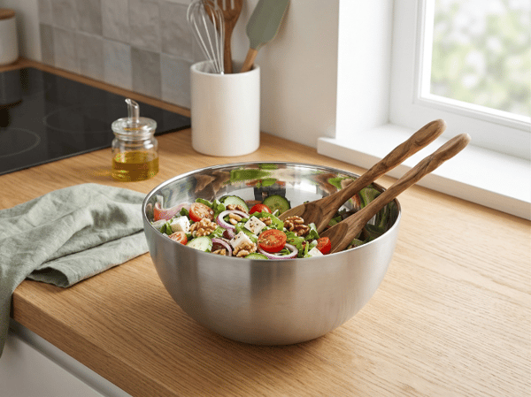 SKÅL I RUSTFRIT STÅL 19 CM 1,95 L
