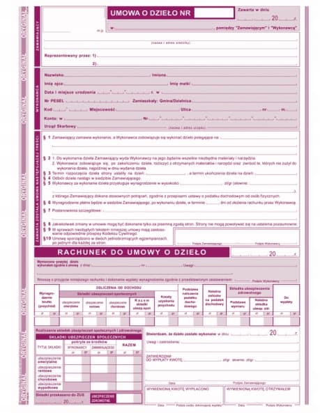 KONTRAKT FOR SPECIFIK ARBEJDE A4 510-1H