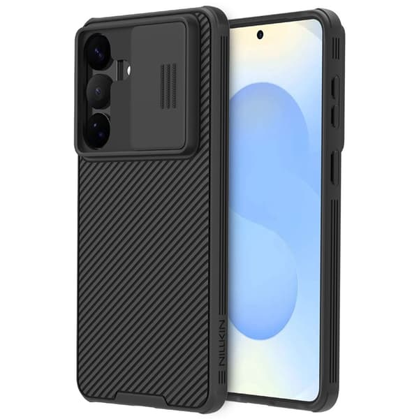 Etui til Samsung Galaxy S26 Plus, pansret Nillkin, CamShield Pro, sort