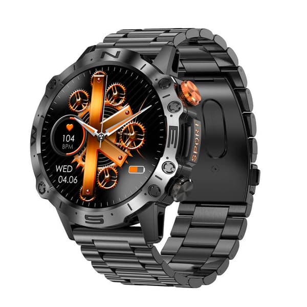 Herr smartklocka GRAVITY GT20-1 - AMOLED, Extra rem (sg024a)