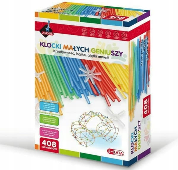 LITTLE GENIAL BLOCKS - LITTLE STRAWS 408 BITAR