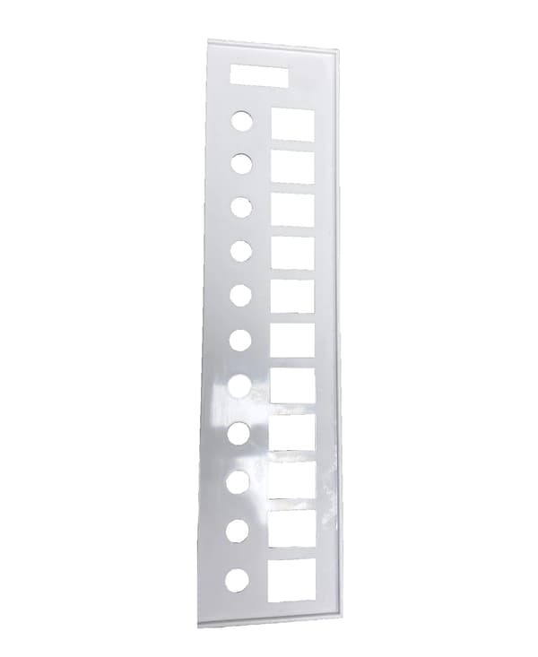 APAM multimediepanel til SRn multimediecentraler hvid