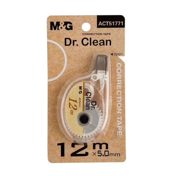 Dr. Clean korrigeringstejp 5mm x 12m M&G