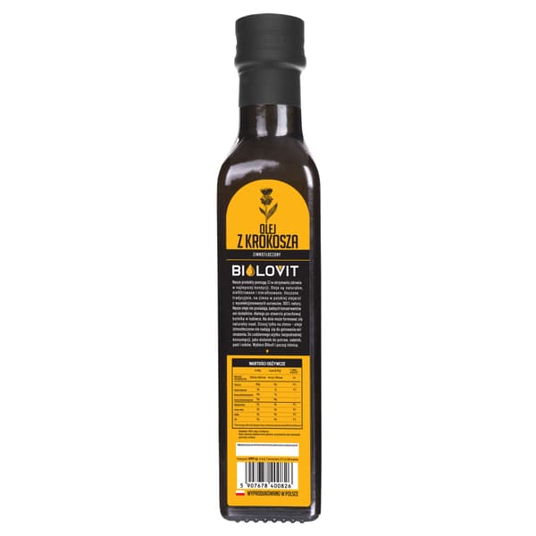 Bilovit - Kallpressad safflorolja - 250 ml