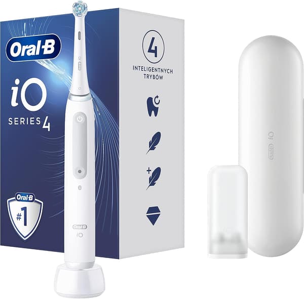 Oral-B iO Series 4 Eltandborste Vit
