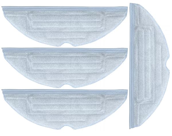 4x moppeklude til Xiaomi Roborock S7 S70 S75 S8 Ultra Plus Max MaxV