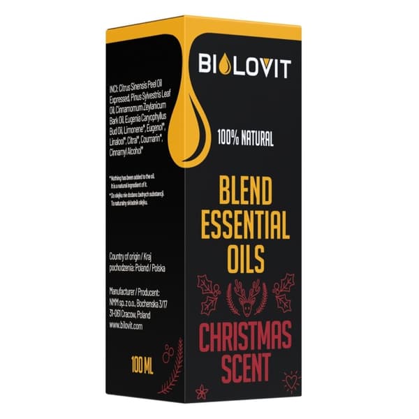 Bilovit - Juldoftande eterisk olja 100ml