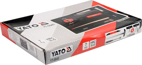 Set för avmontering av bilrutor 7 delar / YT-0845 / YATO