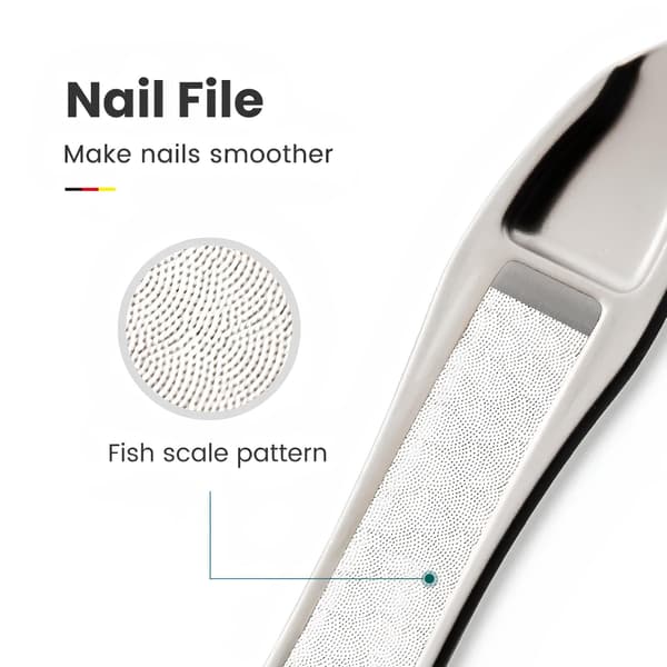 Mr. Green Professionel Negleklipper, 71x13 mm, Rustfrit Stål