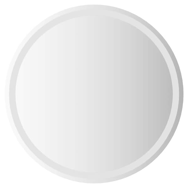 vidaXL Badrumsspegel med LED, rund, 70 cm