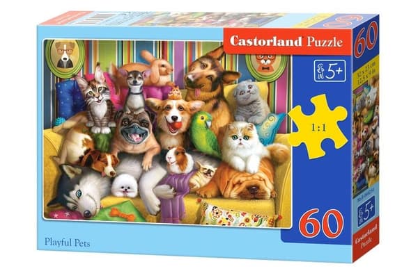 60 leikkisää lemmikkipalapeliä