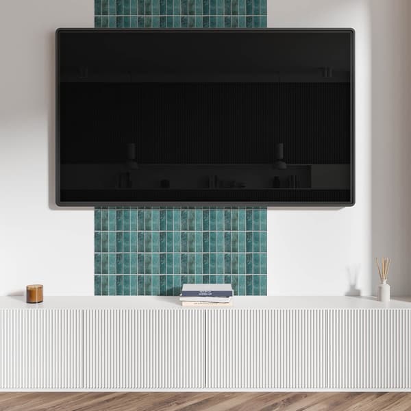 Tryckta vinylväggplattor för matsal eleganta rektangulära plattor 10x40x20 cm