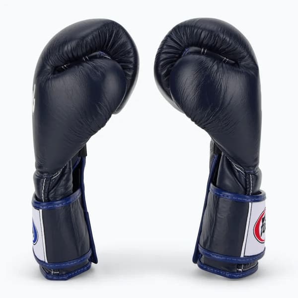 Fairtex boxningshandskar i mexikansk stil blå 12OZ